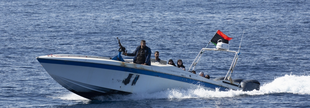 Milizen stören Rettungseinsatz der ALAN KURDI im Mittelmeer