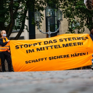 Demonstration in Bonn © Simon Fuhrmann