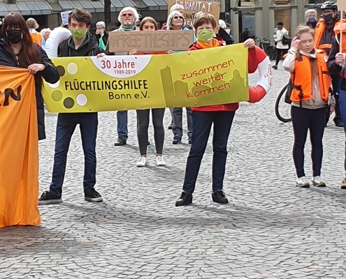 Demonstration in Bonn
