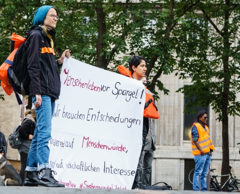 Demonstration in Bonn © Simon Fuhrmann