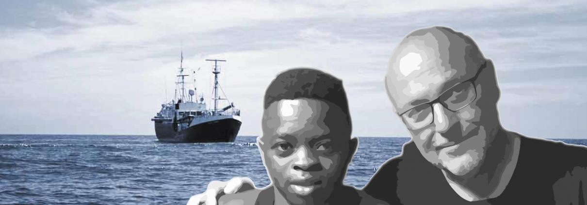 Vier Jahre Seenotrettung: Achim und Kamal