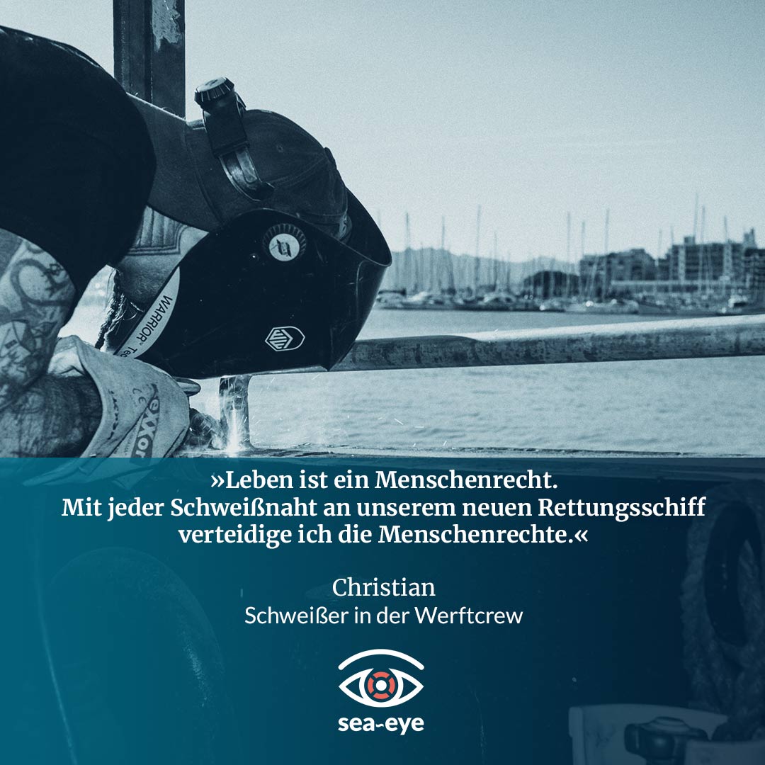 Werftcrewmitglied: Christian