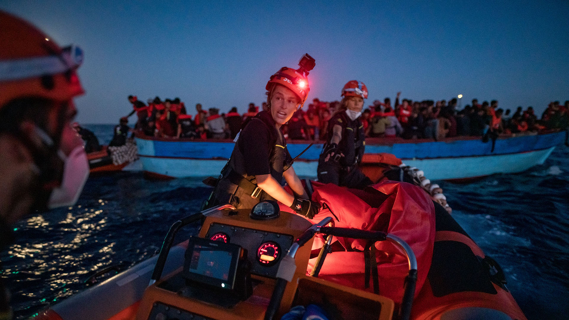 Rettungseinsatz auf dem Mittelmeer