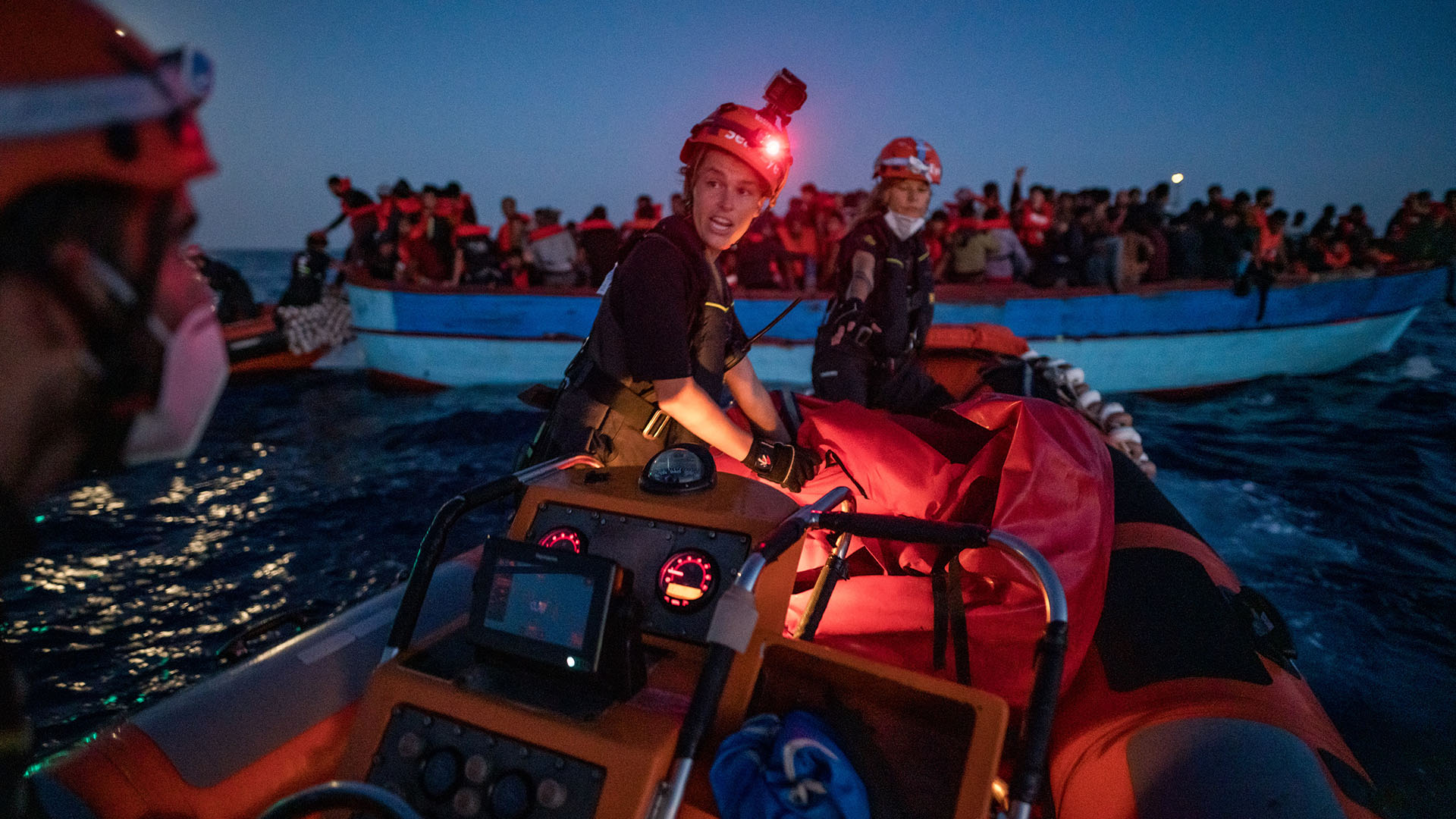 Rettungseinsatz auf dem Mittelmeer