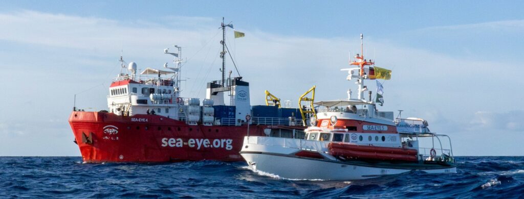 Rescue Ships SEA-EYE 4 and SEA-EYE 5