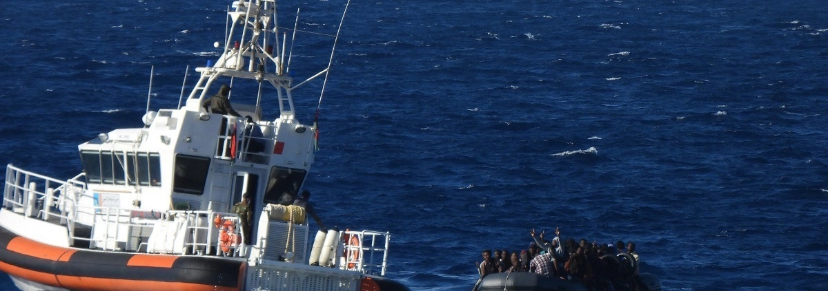 Sogenannte Lybische Küstenwache