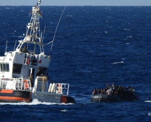 Sogenannte Lybische Küstenwache